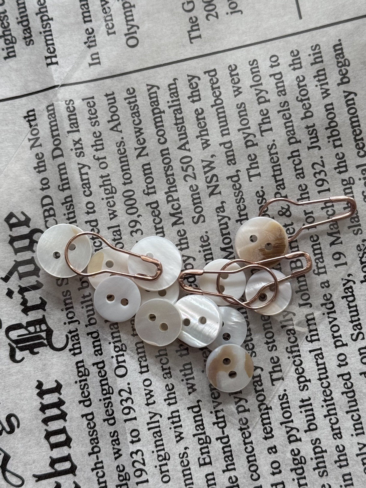 MOP Buttons and Bulb Pins Set