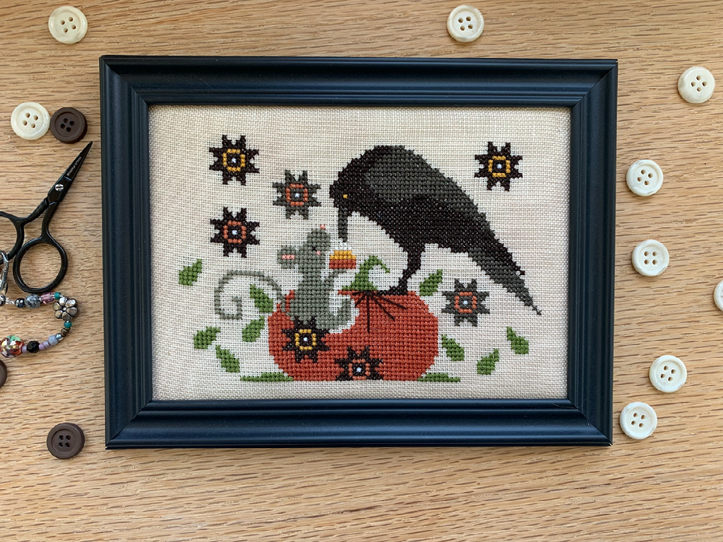 Stitches by Ethel - Candy Corn & Pumpkin