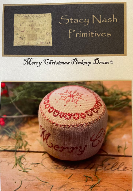 Stacy Nash Designs - Merry Christmas Pinkeep Drum