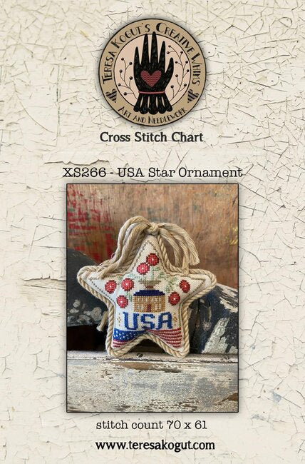 Teresa Kogut - USA Star Ornament