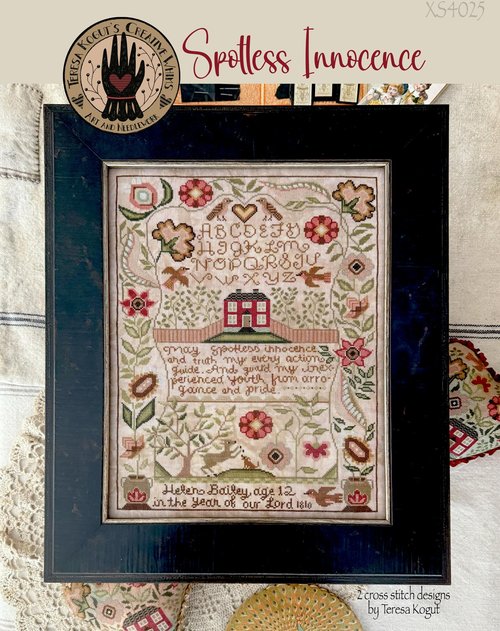 Teresa Kogut - Spotless Innocence (& Folk Floral Heart Ornament)