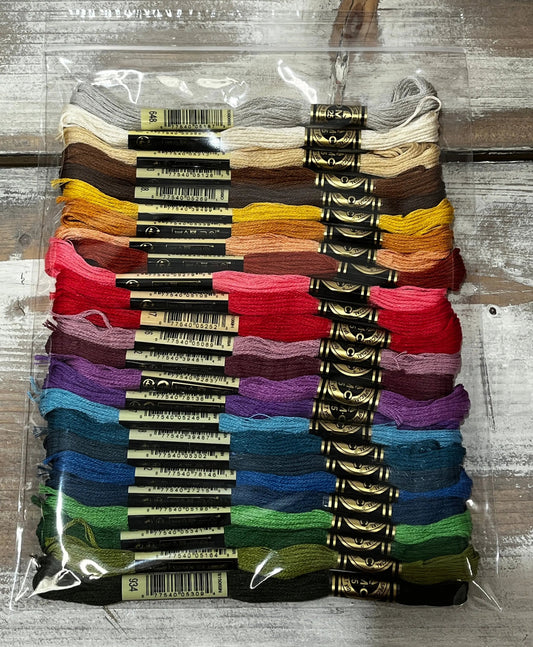 Colorado Cross Stitcher - DMC Warm Colours Set