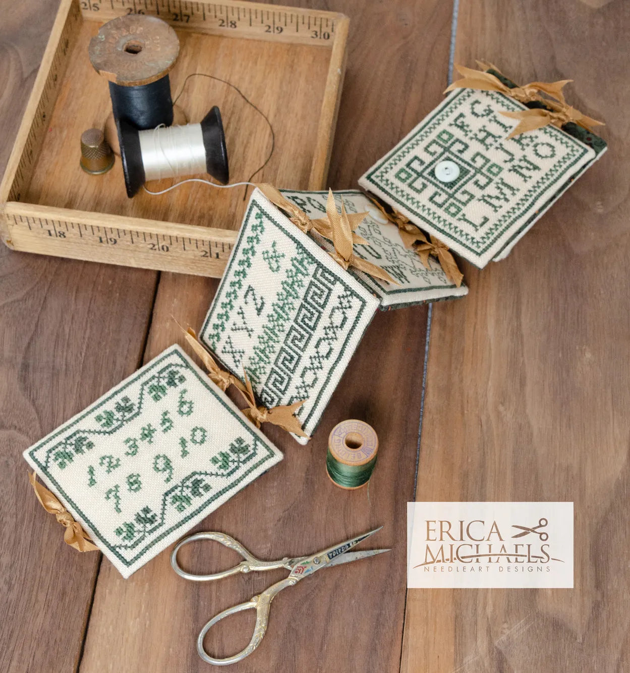 Erica Michaels - A Mini Sampler Book – thestitchersmerchant