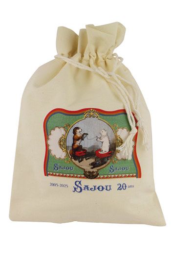 Sajou Cotton Drawstring Bag