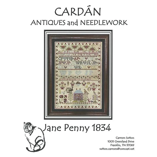 Cardan Antiques and Needlework - Jane Penny 1834