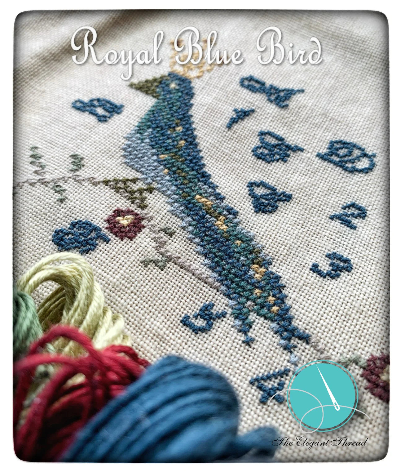 The Elegant Thread - Royal Blue Bird