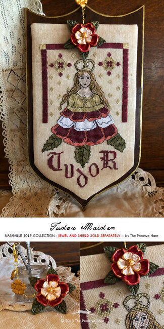 The Primitive Hare - Tudor Maiden (and Tudor Wooden Shield)