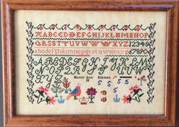 Queenstown Sampler Designs - Hester Ann Eckman