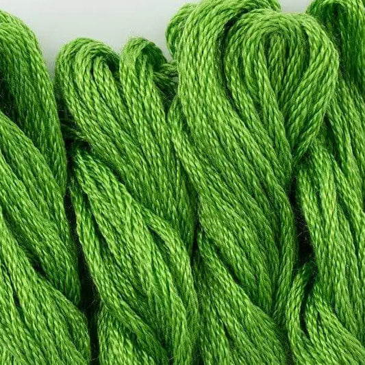 Needlepoint Inc. Silk - NPI 411 Chartreuse Range