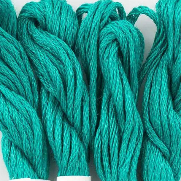 Needlepoint Inc. Silk - NPI 435 Peacock Green Range