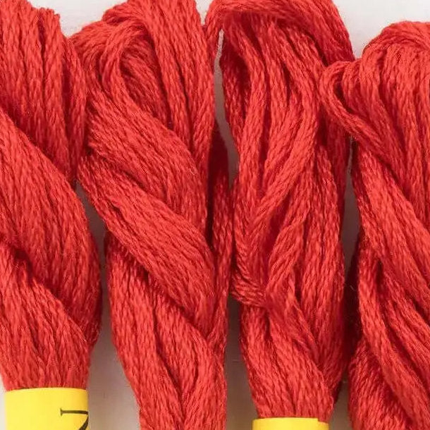 Needlepoint Inc. Silk - NPI 446 Persimmon Red Range