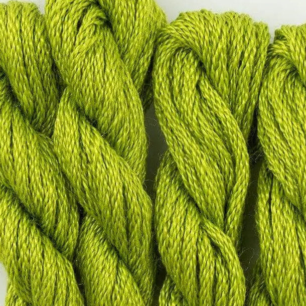 Needlepoint Inc. Silk - NPI 655 Acid Green Range