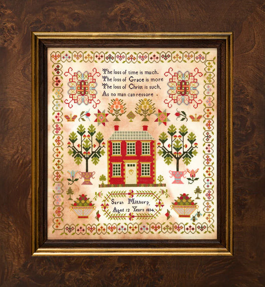 Hands Across the Sea Samplers - Sarah Milthorpe 1834