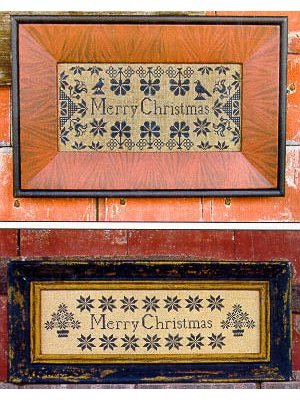 Carriage House Samplings - Quaker Christmas Sampler