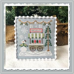 Country Cottage Needleworks - Snow Village: Popsicle Cart