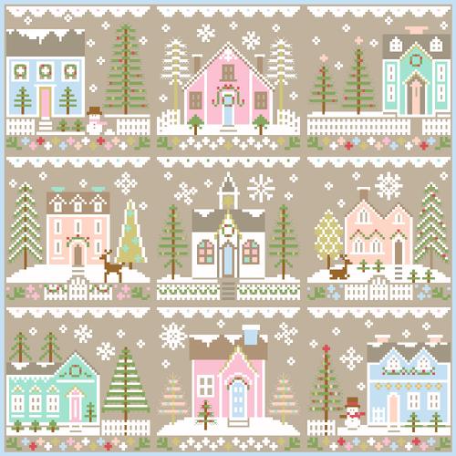 Country Cottage Needleworks - Glitter Village: Glitter House #6