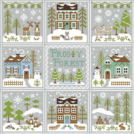 Country Cottage Needleworks - Frosty Forest