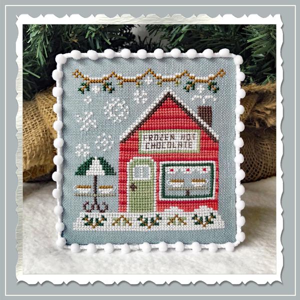Country Cottage Needleworks - Snow Village: Frozen Hot Chocolate Shop