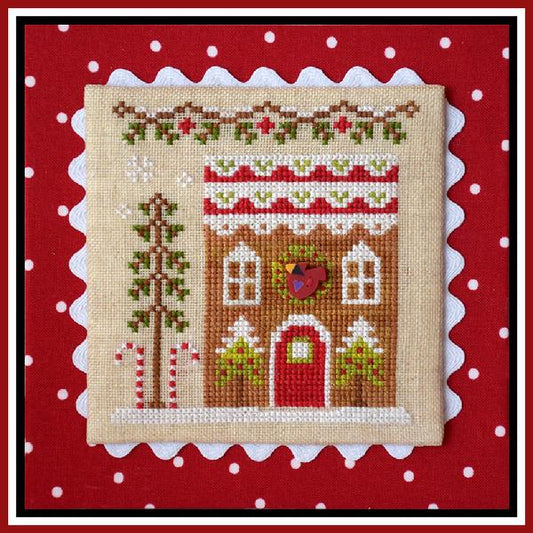 Country Cottage Needleworks - Gingerbread Village: Gingerbread House #4