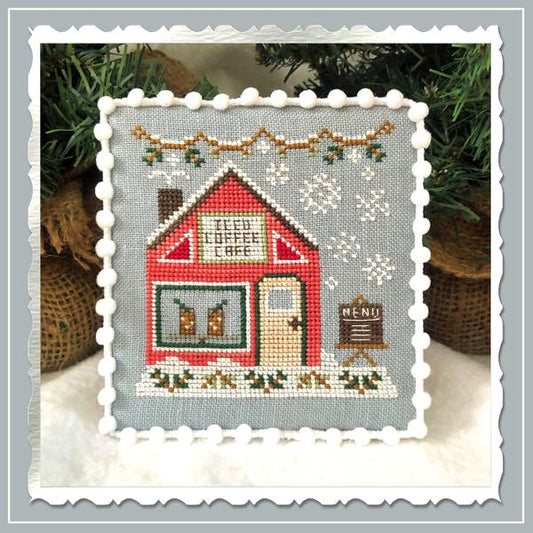 Country Cottage Needleworks - Snow Village: Iced Coffee Cafe