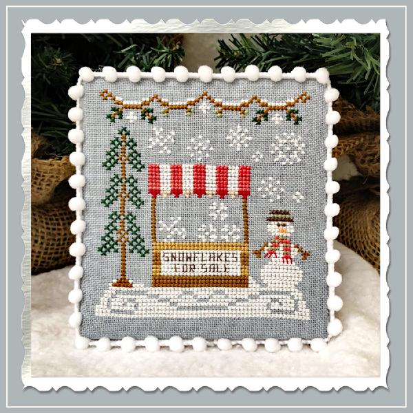 Country Cottage Needleworks - Snow Village: Snowflake Stand
