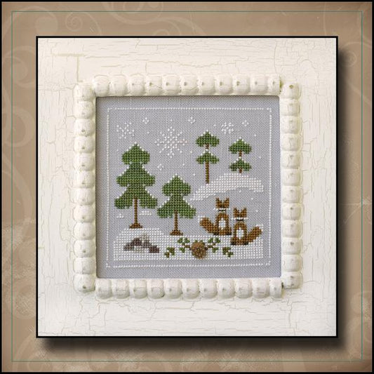 Country Cottage Needleworks - Snowy Foxes
