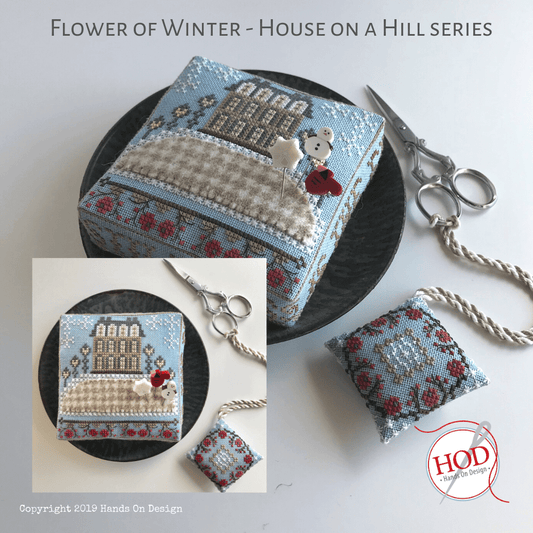 Hands On Design - Flower of Winter - House on a Hill