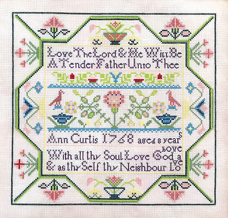 Queenstown Sampler Designs - Ann Curtis 1768