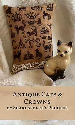 Shakespeare's Peddler - Antique Cats & Crowns