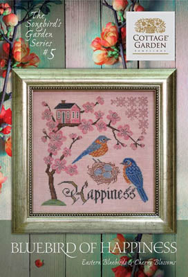 Cottage Garden Samplings - The Songbirds Garden #5 Bluebird of Happiness