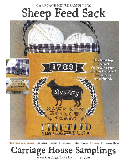 Carriage House Samplings - Sheep Feed Sack