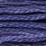 DMC Stranded Cotton - 0032 Dark Blueberry