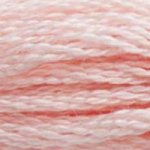 DMC Stranded Cotton - 0225 Shell Pink Ultra Very Light