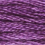 DMC Stranded Cotton - 0327 Violet Dark Dark
