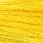 DMC Stranded Cotton - 0444 Lemon Dark
