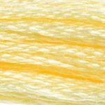 DMC Stranded Cotton - 0745 Yellow Light Pale