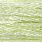 DMC Stranded Cotton - 0772 Yellow Green Very Light