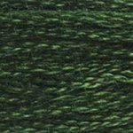 DMC Stranded Cotton - 0890 Pistachio Green Ultra Dark