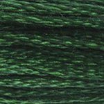 DMC Stranded Cotton - 0895 Hunter Green Very Dark