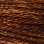 DMC Stranded Cotton - 0975 Golden Brown Dark