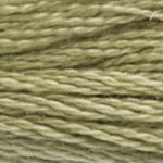 DMC Stranded Cotton - 3013 Khaki Green Light