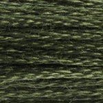 DMC Stranded Cotton - 3051 Green Gray Dark