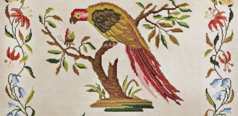 Hands Across The Sea Samplers - Eliza Bell Cox 1832