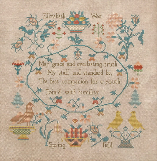 Queenstown Sampler Designs - Elizabeth West Sampler