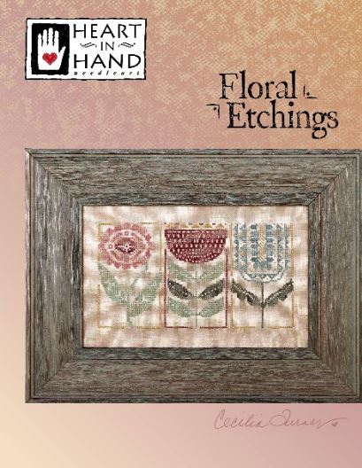Heart in Hand - Floral Etchings