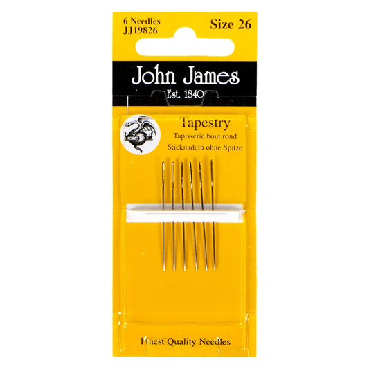 John James Tapestry Needles Sz 26