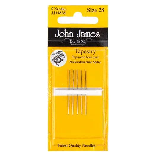 John James Tapestry Needles Sz 28