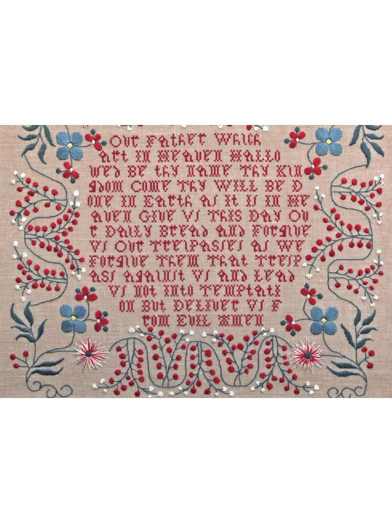 Hands Across The Sea Samplers - Sarah Mary Larkworthy 1727