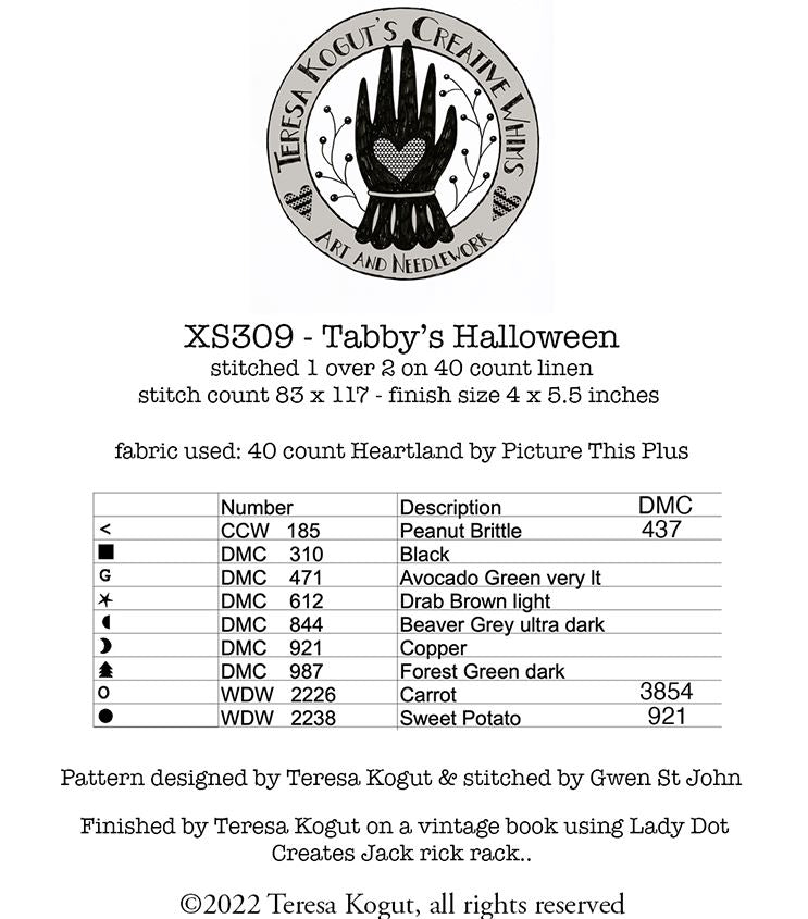 Teresa Kogut - Tabby's Halloween