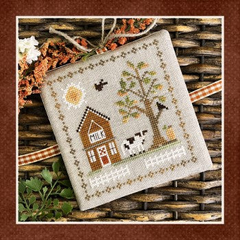 Little House Needleworks - Fall on The Farm: Part Six - With a Moo Moo Here